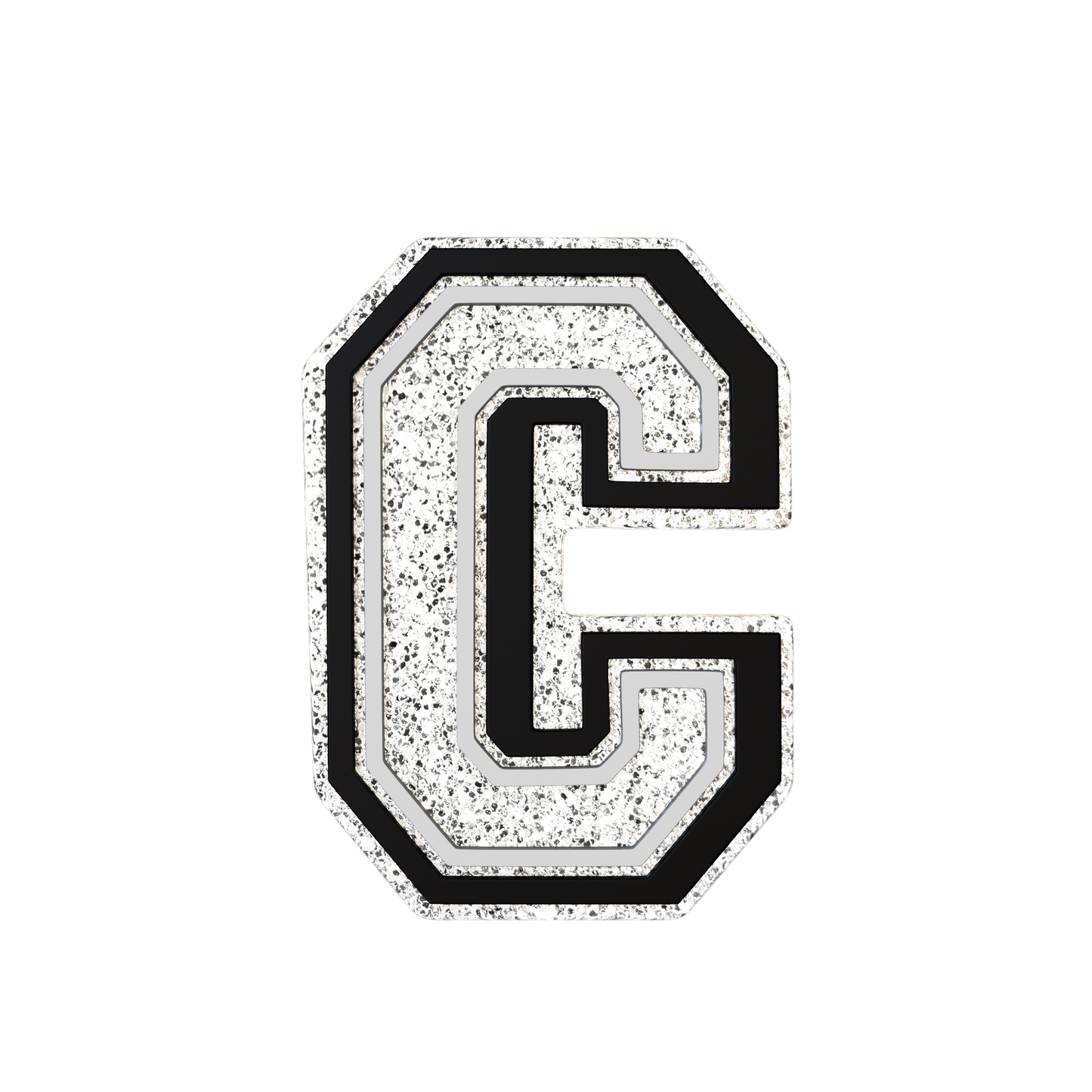 Budz | Silver Letter C