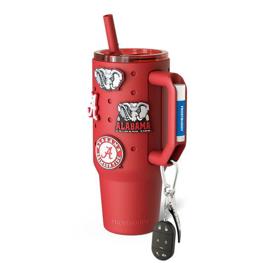 Thicc Buddy 40oz | Alabama Crimson Tide | Skin + Budz Bundle