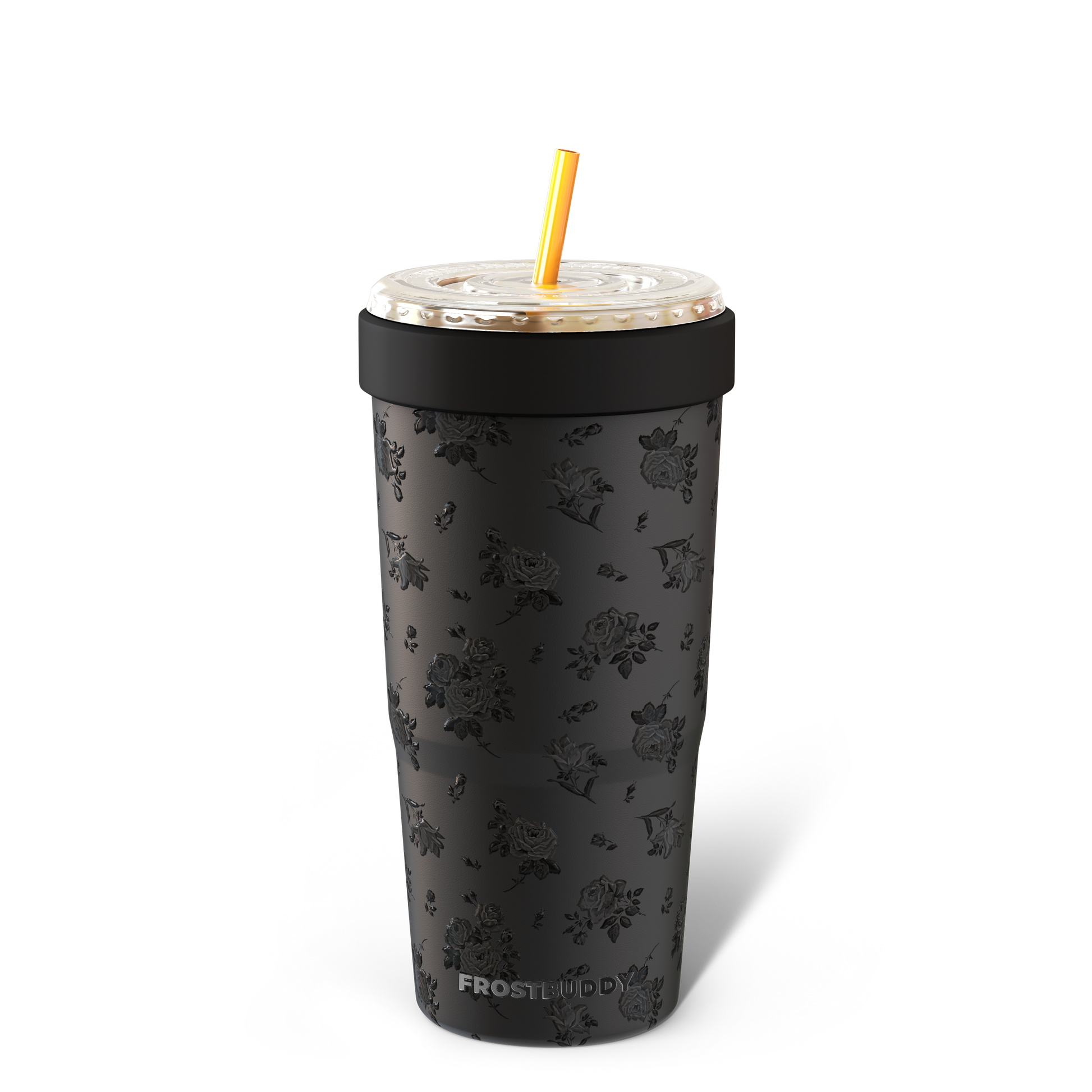 To-Go Buddy | Black Floral