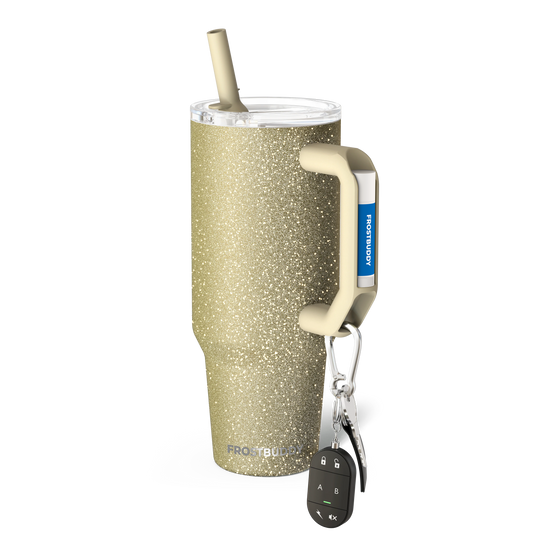 Thicc Buddy 40oz | Champagne Glitz