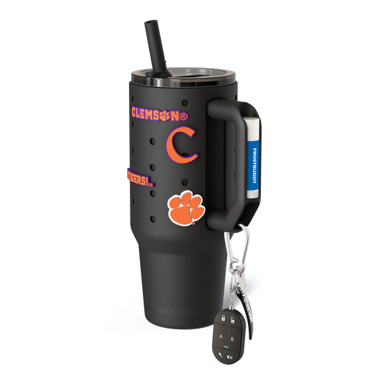 Thicc Buddy 40oz | Clemson Tigers | Skin + Budz Bundle
