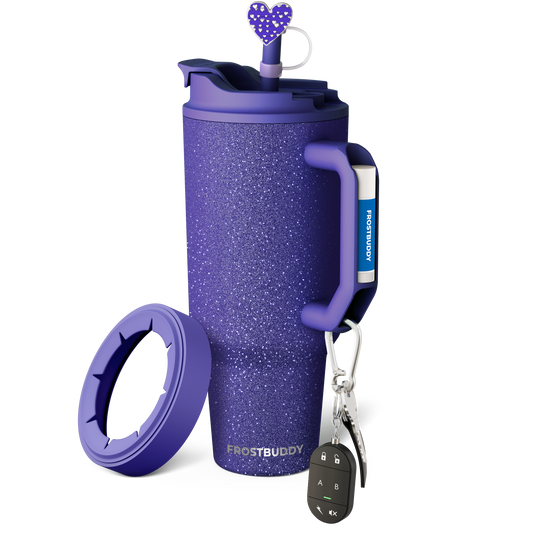 Thicc Buddy 50oz | Purple Glitz