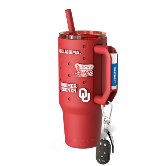 Thicc Buddy 40oz | Oklahoma Sooners | Skin + Budz Bundle