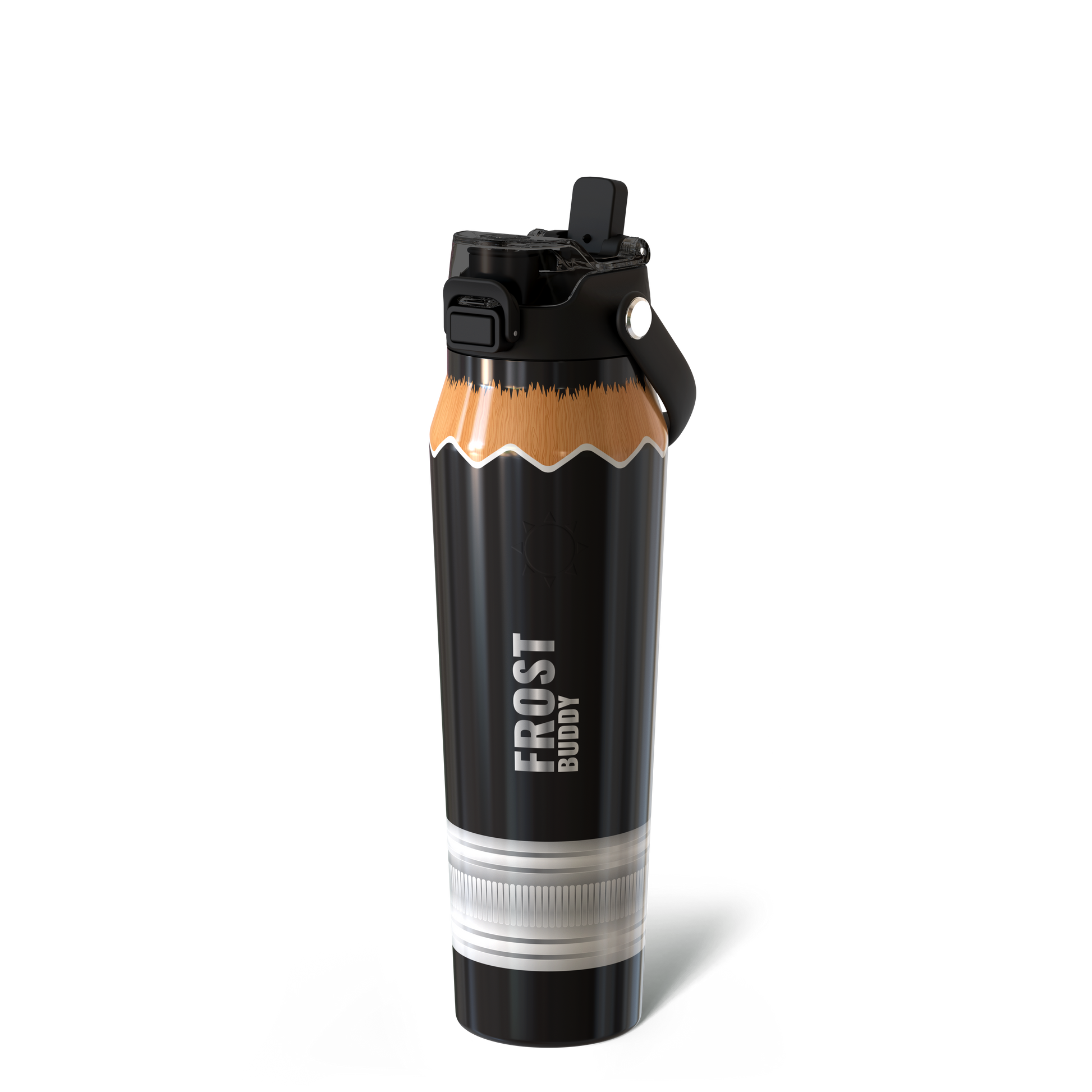 Bottle Buddy 32oz | Black Pencil