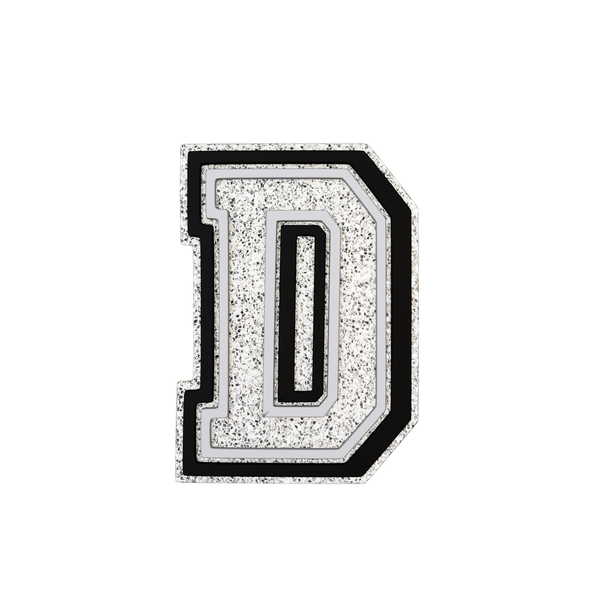 Budz | Silver Letter D
