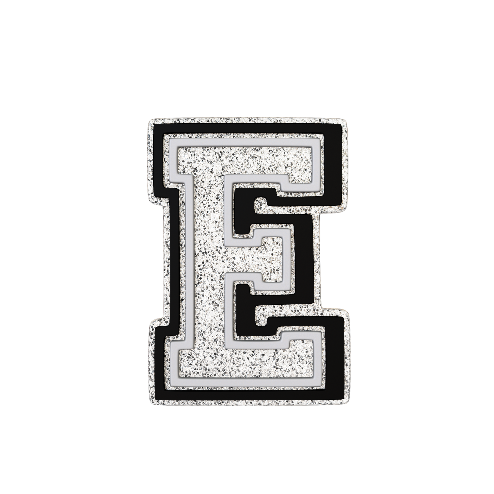Budz | Silver Letter E