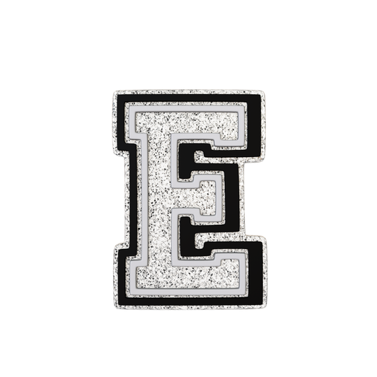 Budz | Silver Letter E