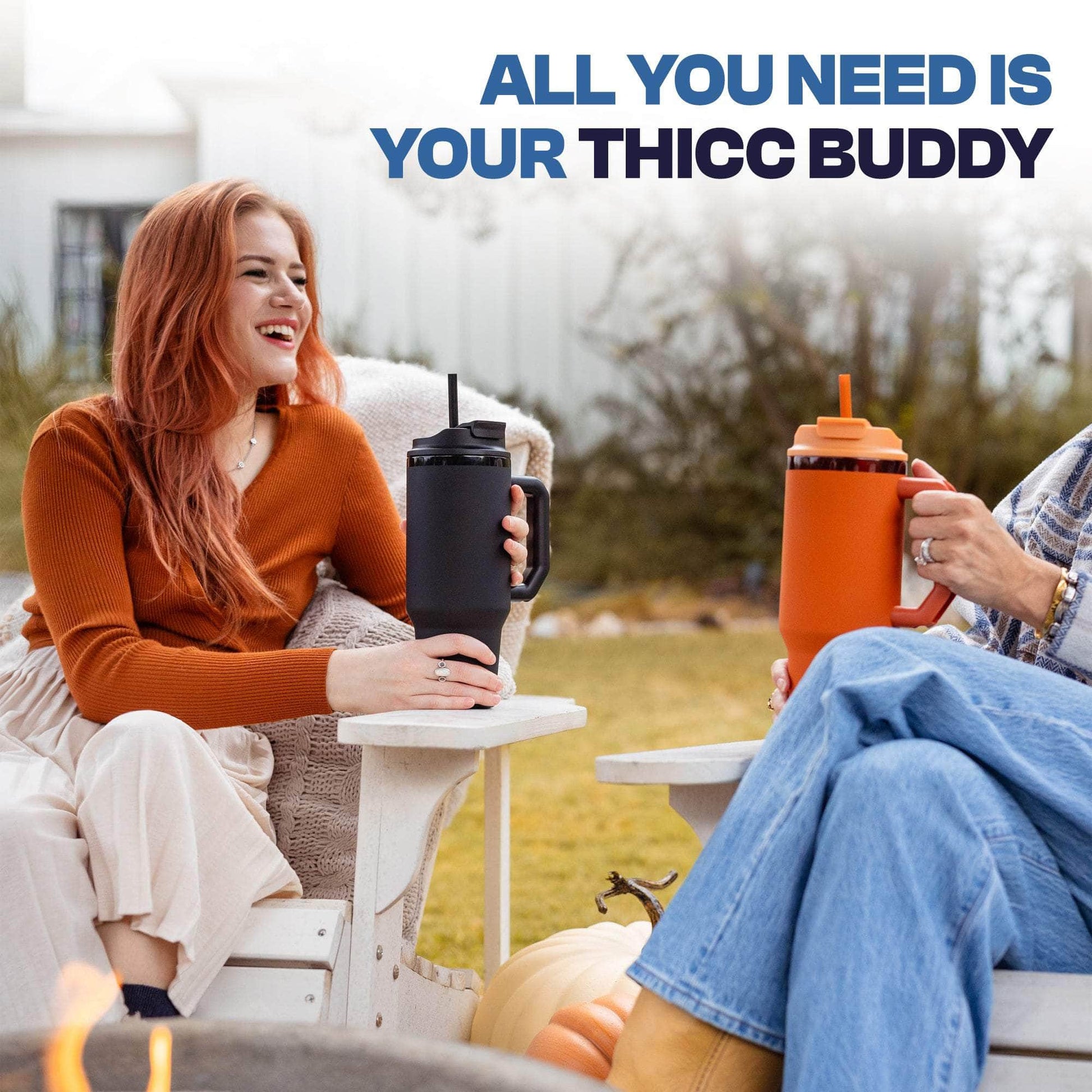 Thicc Buddy 40oz | Pink Checkered